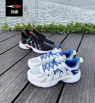 Factory direct sales Benji brand full microfiber shoes soft soled running shoes men s shock-absorbing running shoes summer breathable sneakers 36