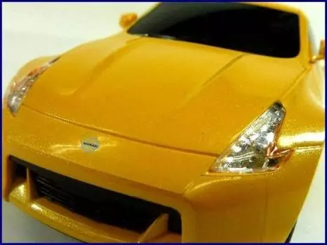 Fairlady Z Z34 Официально сертифицированная радиоуправляемая машина RASTARNissan (370Z) 124/Желтый