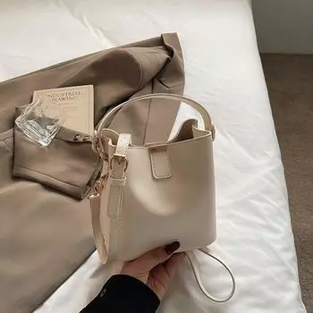 Fancy Work Summer Easiest for Match Crossbody Shoulder Bag Rice White Upgrade