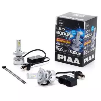Фара PIAA/противотуманный фонарь LED 6000K (отдельный тип контроллера) Достигает максимальной яркости! Модель с медной платой и тепловой трубкой 12 В 24 В общая 45/45