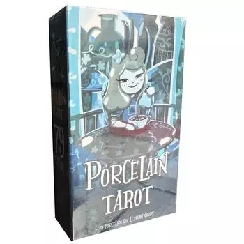 Фарфоровая колода карточных игр Таро 10,3*6 см