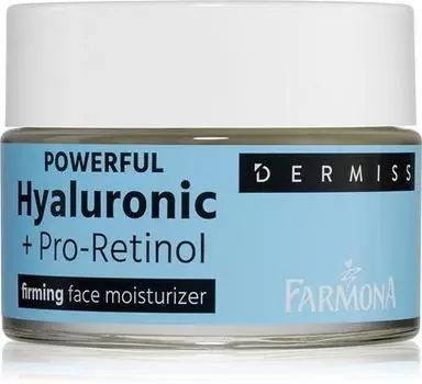 Farmona Dermiss Powerful Hyaluronic + Pro-retinol Crme Visage Raffermissante TU прозрачный