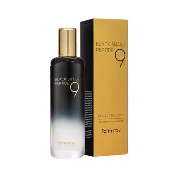 Farmstay Black Snail & Peptide 9 Perfect Emulsion 120мл