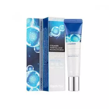Farmstay Collagen Water Full Moist Rolling Eye Serum 25 мл