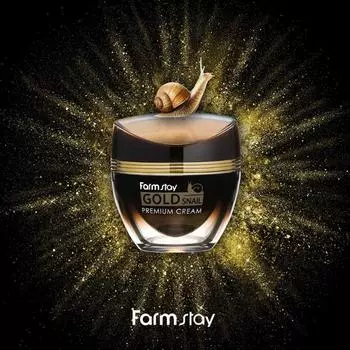 FARMSTAY Gold Snail Премиум крем 50мл 1 PCS