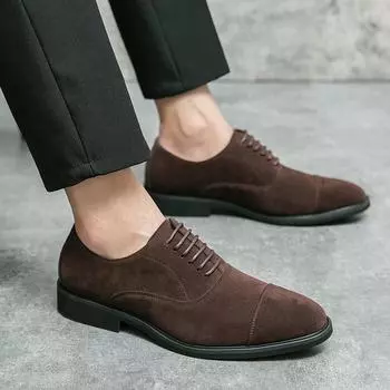 Fashion2024 Мужские замшевые кожаные мокасины Роскошная повседневная обувь для мужчин Мокасины ручной работы для мужчин Мокасины для вождения Мужские мокасины Zapatos 38 чёрный