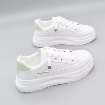 Fashion 2024 New Four Seasons Breathable and Comfortable Women s Fashion Lace Up Academy Style Little White Shoes Casual Student Shoe 35