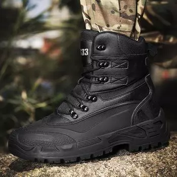 Fashion 2024 New Men Boots Men s Shoes Work Safty Shoe for Men Casual Hiking Shoe Men Outdoor Ankle Boots Sewing Boots 39 черный серый