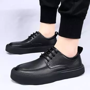 Fashion Casual business versatile men s board shoes Classic white versatile style Office Party Outdoor Leisure Strolling Men s Shoes 38 белый
