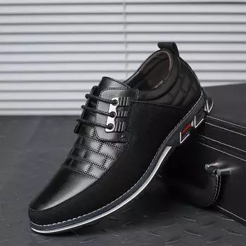 Fashion Casual Leather Shoes for Men Trend Men Business Shoes Office Comfort Working Footwear Man Loafers Big Size 38-50 Tenis Masculino 38
