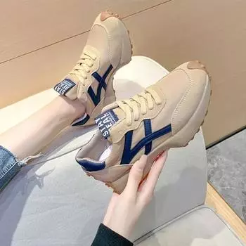 Fashion Comfort Women s Sneakers Fashion Womens Thick-soled Boots Breath Women Casual Shoes Wear-resistant Non-slip Womens Running Shoes 35 чёрный