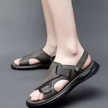 Fashion Daily Use Men s Sandal Indoor Male Shoe New Design 2024 Open Slippers Toe Luxury H Stylish Arrival Summer Low Price Non-slip Buy 38