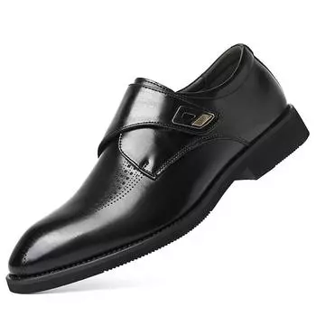 Fashion Designer New Man Loafers Spring Autumn Wear Resistance Breathable Men s Dress Shoes Casual Fashion Leather Wedding Shoes Man 38