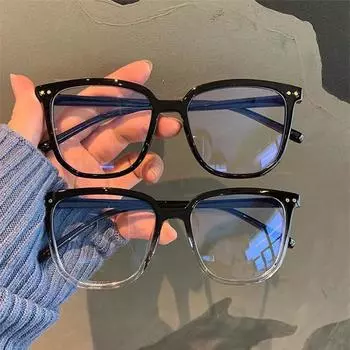 Fashion Eye Protection Portable Eyeglasses Computer Goggles Anti-Blue Light Glasses Ultra Light Frame прозрачный