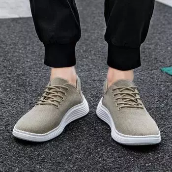 fashion Fujeak 2024 Fashion Casual Shoes For Men Outdoor Tennis Sneakers Lightweight Lace Up Trainer Gym Vulcanized Shoes Footwear 42 коричневый
