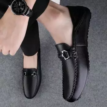 Fashion Leather Shoes for Men New In Man Casual Shoe Dress Business Formal High Quality Fashion Pu Luxury Sale Shipping Free Summer On 38