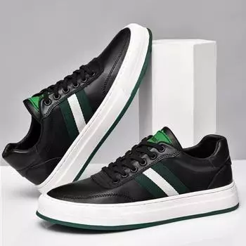 Fashion Male Shoes Fashion Male Comfortable Sneakers 2024 New Arrival All-match Men Casual Shoes Lace-Up for Men Breathable Skate Shoes 38