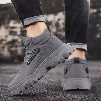 Fashion Men s Boots Spring Autumn Work Male Shoes Industrial Safety Non Slip Cheap Offers Trendy 2025 Classic Comfortable Footwear Retro 39