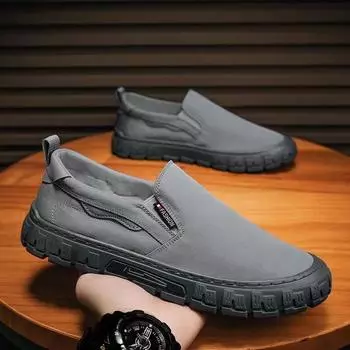 Fashion Men s Loafers Ice Silk Breathable Canvas Shoe Fashion Outdoor Casual Shoes for Men Sneakers Slip on Driving Shoes Zapatos Hombre 39