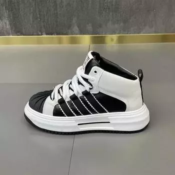 Fashion men s original design of high quality casual platform elevating shoes walking comfortable sports shoes 45