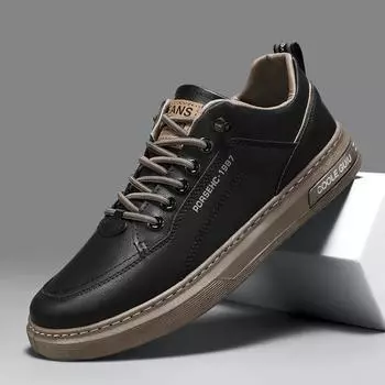 Fashion Men s Shoes Summer Breathable 2024 New Trend Platform Shoes Casual Shoes Men with Small White Shoes Men Canvas Board Shoes 39 бежевый