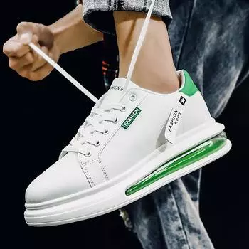 Fashion Men s Sneakers 2024 Autumn Trend Brand White Casual Shoes Soft Elasticity Air Cushion Basketball Footwear Zapatillas De Hombre 39