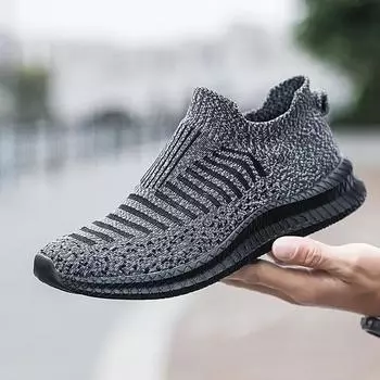 Fashion Men s Socks Sneakers High Quality Leather Casual Shoes Men Luxury Fashion Breathable Soft Bottom Flats Lace Up Men Running Shoes 38 чёрный