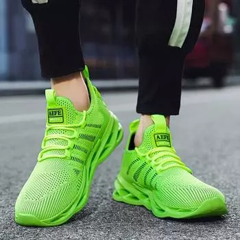 Fashion Novelties Work Shoes Trainings Canvass Shoes For Men Comfortable Walking Safety Footwear Original High Top Sneakers Male Tennis 40 зелёный