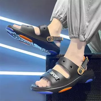 Fashion Open From The Back White Sneakers Beach Slippers Flip Flops Man Shoes Luxury Men s Sandals Sport Imported Products New In 40
