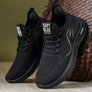 Fashion Shoes for Men s Spring and Summ New Products, Casual and Comfortable Men s Shoes Lightweight and Breathable Lace Up Sports Shoes 39 серый