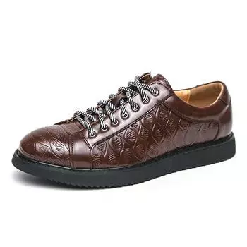 Fashion Sneakers for Men Spring Fashion Casual Lace Up Round Toe Flat mens Running Sport Shoes Zapatillas Deportivas Hombre Big Size 39 коричневый