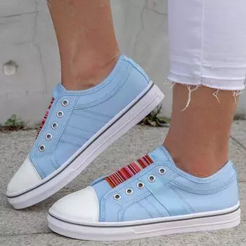 fashion Sneakers Shoes Women 2024 New Fashion Flat Chunky Sneakers Plus Size Platform Sneakers Solid Walking Tenis Feminino Shoes Woman 36 серый