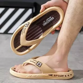 Fashion Soft Slippers for Men Pvc Sandals Man Summer Shoes Sabot Rubber High Quality Fashion Sale Cheap Liquidation Comfortable Elegant 40