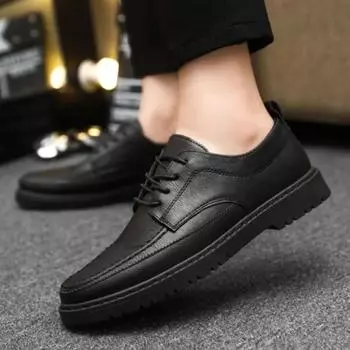 Fashion Suit Social Shoe for Men Leather Casual Office Dress Shoes Man New Elegant and Classic Business Official Low Price Legitimate 39 39