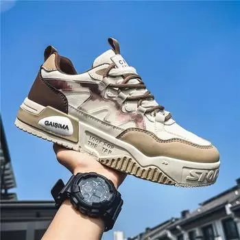 Fashion Vulcanized For Shoes Men Trend Casual Sneakers Shoes For Men Sneakers Men s Shoes Street Style Walking Shoes Men 39 синий