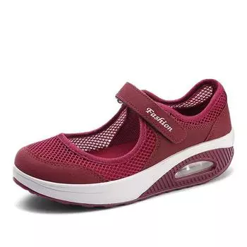 fashion Women Chunky Sneakers women sneakers Shoes Fashion Female Platform Women Thick Sole Casual Shoe Woman 35 серый