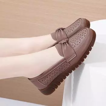 Fashion Women s Flat Shoes Retro Square Toe Women s Spring Flat Shoes Elegant Bow Women s Shoes 43EU/CN44