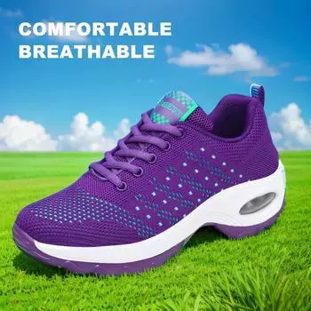 Fashion Women s Tennis Sports Female Breathable Shoes Air Cushion Outdoor Running Sneaker Comfort Non Slip Gym Athletic Shoes 35
