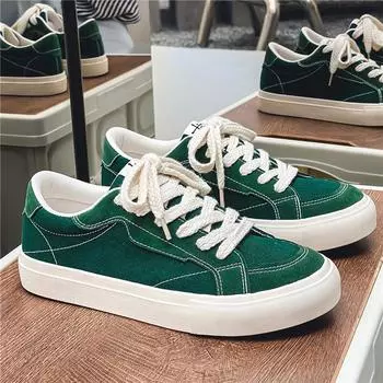 Fashionable Casual Men s Shoes Four Seasons New Low Top Canva Versatile Trendy Sports Board Slip-On Shoes Wholesale Drop Shippin 39