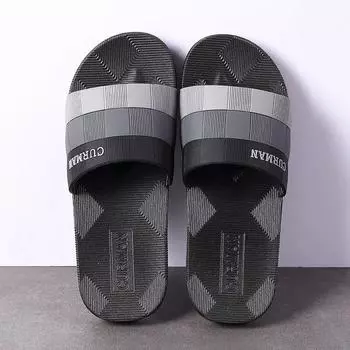 FashionBathroom Shiatsu Sabot Мужская обувь на платформе Мягкие шлепанцы Недорогая обувь Корейский стиль Оригинал 2024 Модные забавные мужские тапочки 35-36