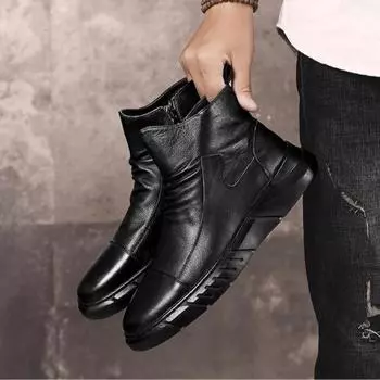 FashionBlack Cooking Ankle Man Shoes Chef Kitchen Wellies Rain Boots for Men Low Short Gumboots Outdoor High Quality Fishing Fashion 39