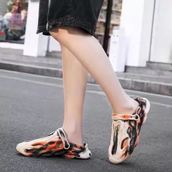 FashionHouse Slippers for Men Walk Around Home Shoes Flat Sandals Man Casual Indoor 2024 Fashion Summer Sale Designer Luxury Adult Pvc 36