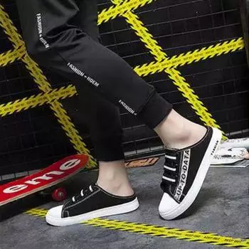 FashionMale Slipper Eva Rubber Slip-resistant Slides Clappers 2024 Men s Shoe Adult Designer Luxury Cheap Shoes Korean Style Low Price 38