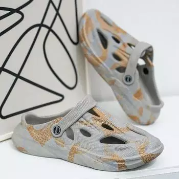 FashionPlatform Shoes House Walk Around Home Casual Slippers for Men Indoor Sandals Man Adult Eva Rubber High Quality Fashion Original 38