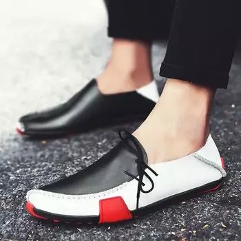 FashionPointed Toe Men s Leather Shoes Height Increasing Loafers Male Casual Shoe Slip-on Sale Adults Size 45 Low Price Social Elegant 38