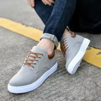 FashionSneakers Flat Breathable Casual Shoes For Men Lightweight Man Shoe Leisure Korean Style Offer Common Cheap Clearance 2024 Trend 39