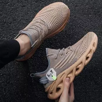 FashionTrend 2024 Man Casual Sneaker Thick Platform Shoes For Men Sports 39 2024 New Arrivals Without Leather Gym Running Light 39