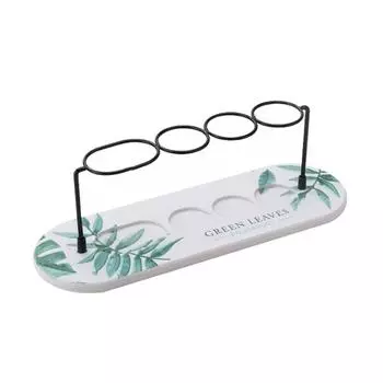 Fast Drying Toothbrush Storage Rack Diatom Earth Toothbrush Holder Bathroom Storage Style 3