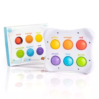 Fat Brain Toys Dimple Shape Fingertip Educational Squishy Toy Push Pop Genuine Product FA208-1
