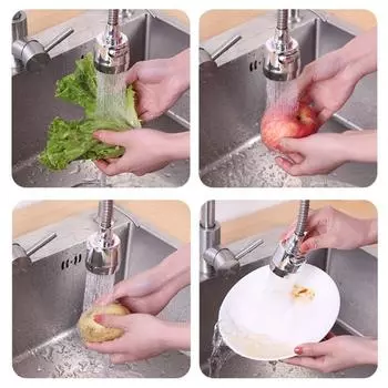 Faucet Booster Shower Household Tap Water Tap Splash Proof Filter Nozzle Kitchen Water Filter Sprinkler Filter Water Saver